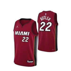 Miami Heat Jimmy Butler Red Basketball Jersey